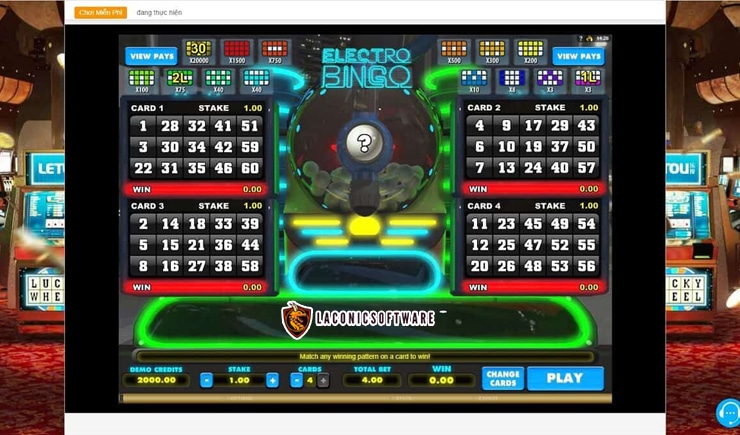 Hướng dẫn cách chơi Bingo