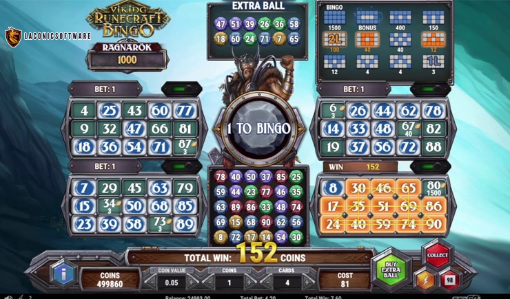 Hướng dẫn cách chơi Viking Runecraft Bingo