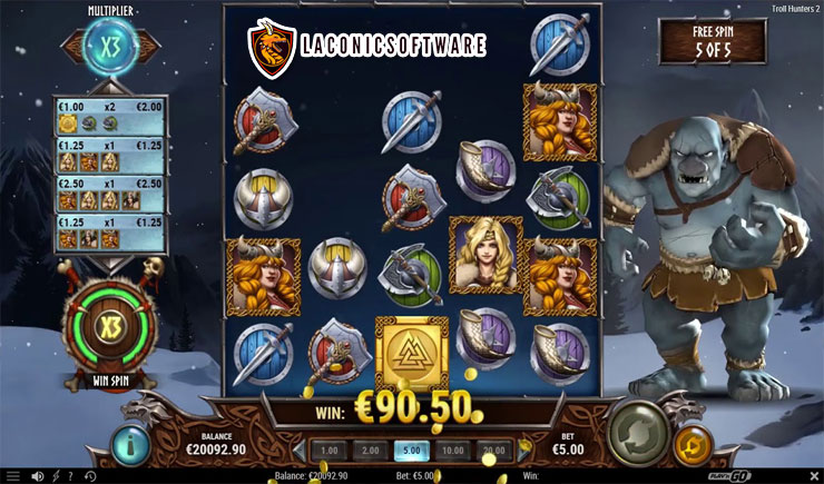 Cách chơi Troll Hunters Slot