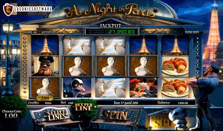Cách chơi A Night in Paris JP Slot
