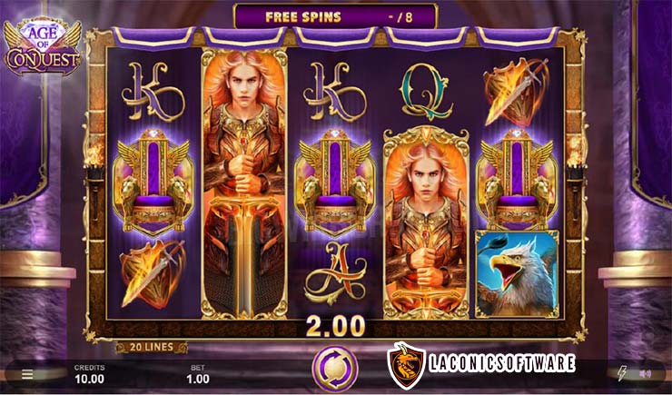 Cách chơi Age of conquest Slot