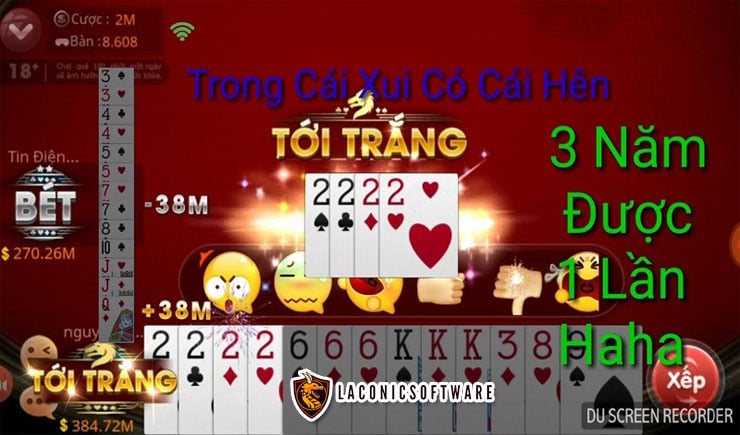 Tới trắng là gì? Các trường hợp tới trắng trong các game bài