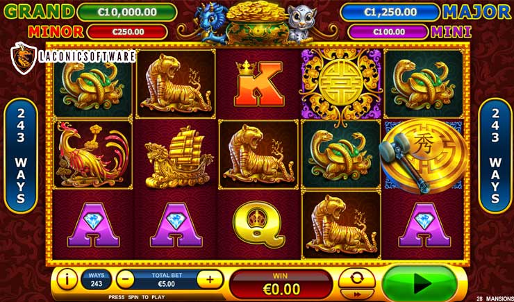 Cách chơi 28 Mansions Slot