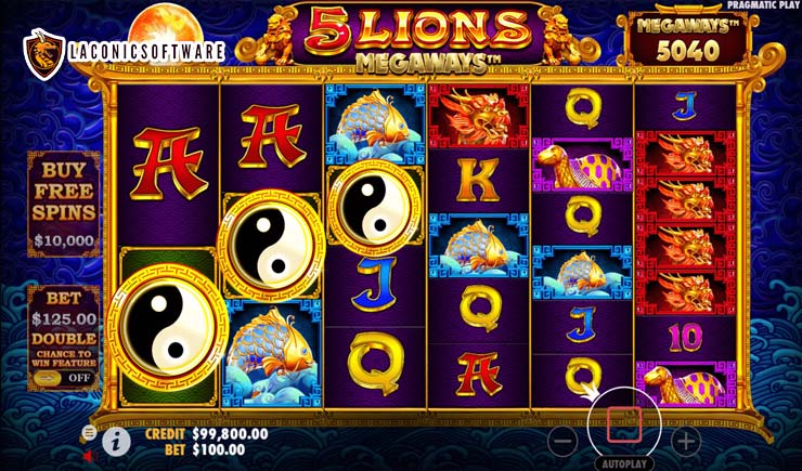 Cách chơi 5 Lions Slot