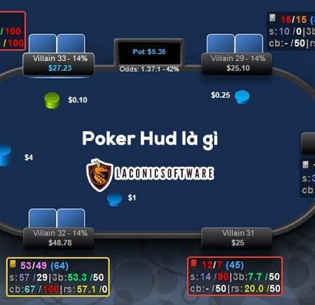 Poker HUD là gì? Những tác dụng cao cả mà nó đang mang lại