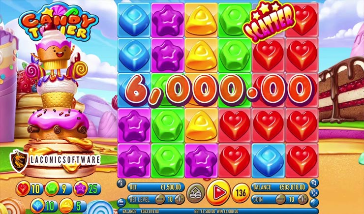Cách chơi Candy Tower Slot
