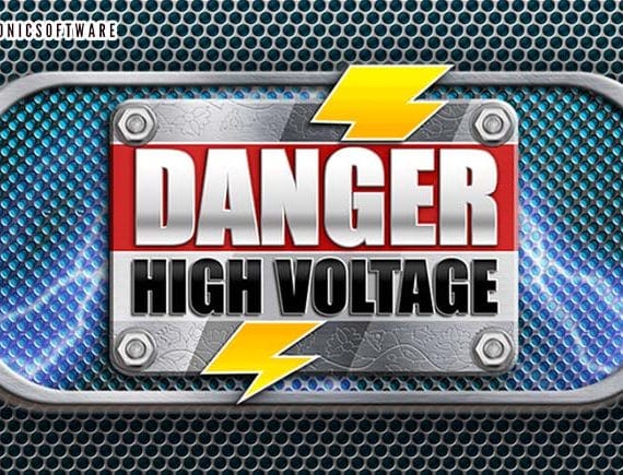 Danger High Voltage Slot