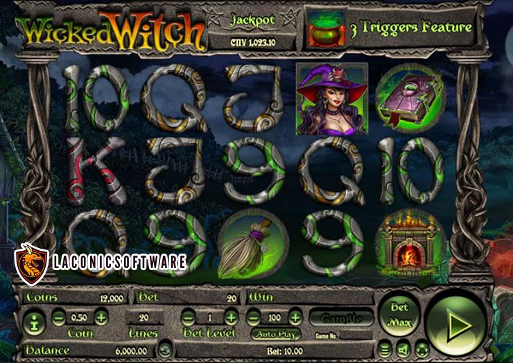 Cách chơi Wicked Witch Slot