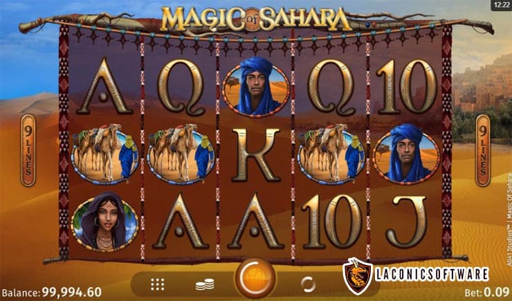 Cách chơi Magic Of Sahara Slot